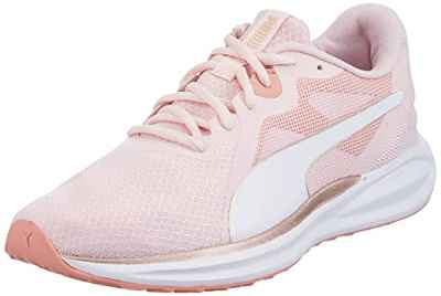 PUMA Twitch Runner Jr, Zapatillas, Unisex niños, Rosa (Chalk Pink/Puma White), 35.5 EU