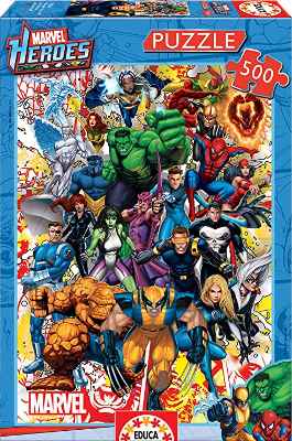  Puzzle #Marvel 500 piezas Educa Borrás