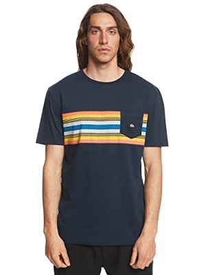 Quiksilver Camiseta Hombre Azul L