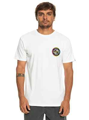 Quiksilver Camiseta Hombre Blanco L