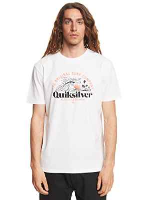 Quiksilver Camiseta Hombre Blanco M