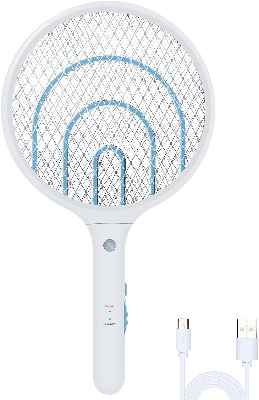 Raqueta atrapamosquitos eléctrica 