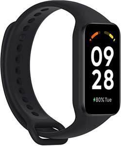 Redmi Smart Band 2 - 1.47", Cuerpo Ligero y Ultrafino de 9.99 mm, 30 Modos Deportivos, SpO2, 5ATM, batería de hasta 14 días, Negro