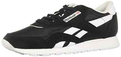 Reebok Nylon Cl, Zapatillas Hombre, Negro (Black/Black/White F26), 44 EU
