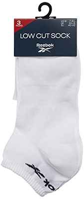 Reebok Tech Style Tr M 3P Calcetines, Hombre, Blanco, M