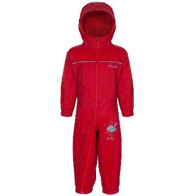 Regatta Children's Puddle IV - Mono Infantil Impermeable, Niños, Color Pepper, 36-48 Meses(104 EU)