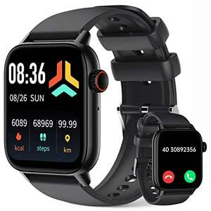 Reloj Inteligente Hombre Mujer,1.85" LCD Smartwatch Hombre