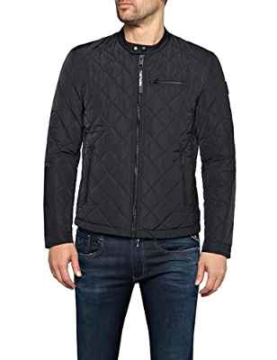 REPLAY M8000 .000.83110 Chaqueta, Negro (098 Black), L para Hombre