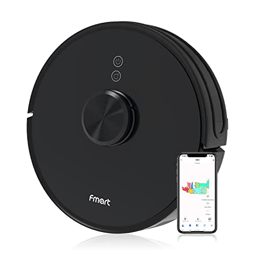 Robot aspirador 2 en 1 con sensor láser 