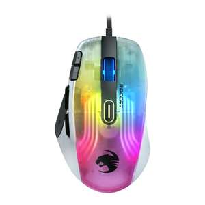 Roccat Kone XP - el ratón de Juego con iluminación 3D, Sensor óptico de 19 000 PPP,Rueda Krystal 4D,múltiples Botones e iluminación AIMO RGB