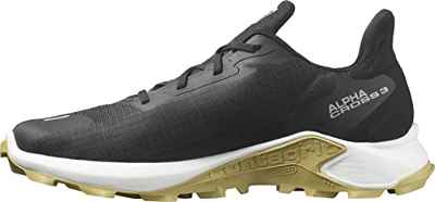 Salomon ALPHACROSS 3, Trail Running Shoe Hombre, Black, 43 1/3 EU