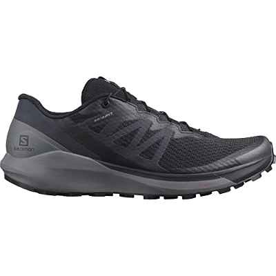 Salomon Sense Ride 4 Zapatillas de Trail Running para Hombre, Respuesta en la pisada, Sujeción del pie y protección, Agarre en todo tipo de terrenos, Copen Blue, 43 1/3