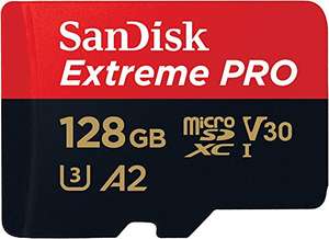 SanDisk Extreme PRO 128GB tarjeta microSDXC - Seleccionados