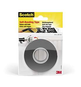 Scotch 4704A Cinta vulcanizadle (3 m x 25 mm), 3m x 25mm