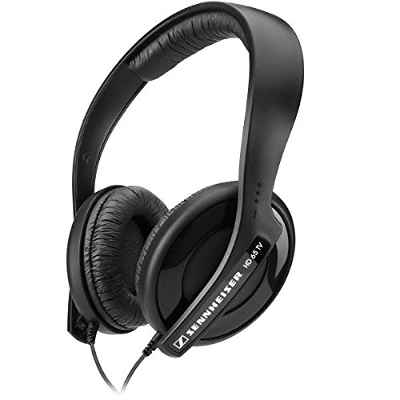 Sennheiser HD 65 TV - Auriculares de diadema cerrados (Control remoto integrado), negro