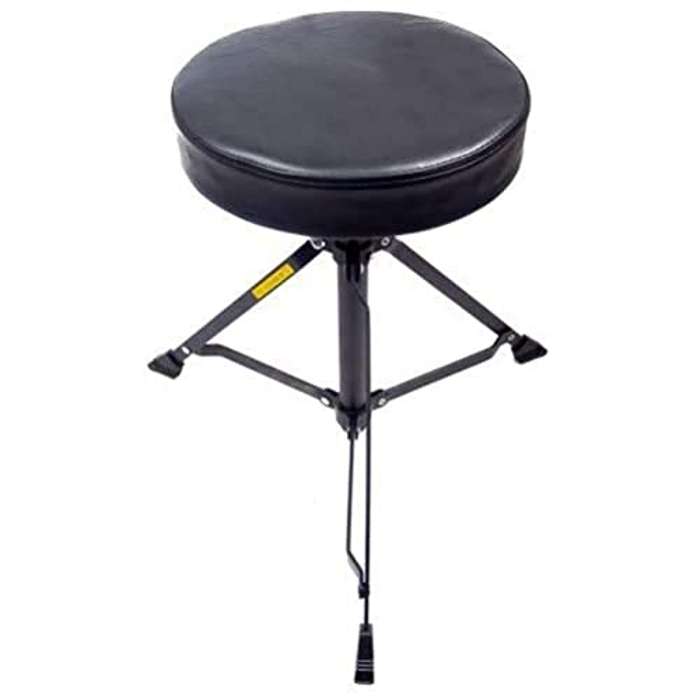 Sillín para batería, asiento redondo con altura regulable