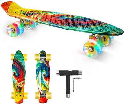 Skateboard para principiantes + accesorios