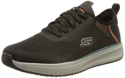 Skechers Crowder, Zapatillas Hombre, Black, 43 EU