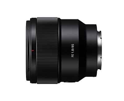 Sony SEL85F18 - Teleobjetivo (teleobjetivo Prime de Montura E con Apertura F1.8 de 9 Láminas para un Atractivo desenfoque) Negro