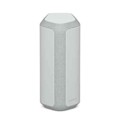 Sony SRS-XE300 - Altavoz inalámbrico bluetooth portátil con sonido amplio, resistente al agua, resistente a los golpes, 24 horas de duración de la batería y carga rápida, gris claro