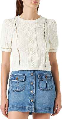 Springfield Camiseta Crochet Mujer