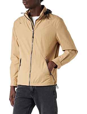 Springfield Chaqueta Harrington, Beige/Camel, XL para Hombre