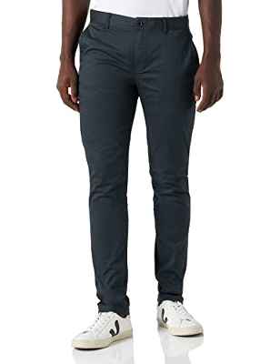 Springfield Jeans Skinny, Pantalones Vaqueros Hombre, Gris (Claro), 36W