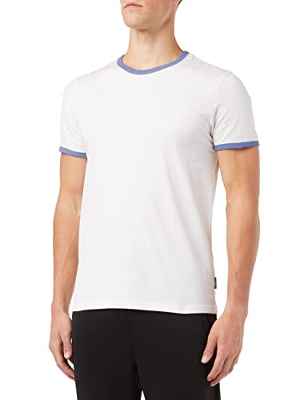 Springfield Logo Camiseta, Ivory, M para Hombre