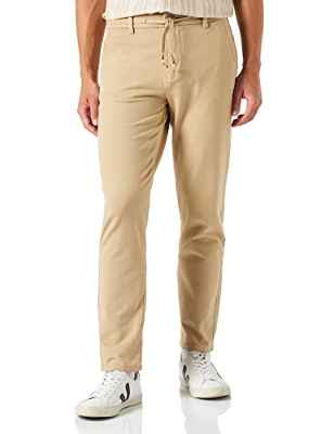 Springfield Pantalón Chino Comfort para Hombre, Beige , S
