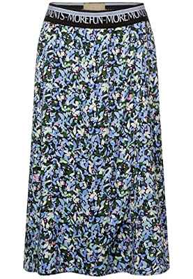 Street One 361031 Falda, Dark Vintage Blue, 38 para Mujer