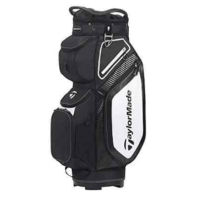 TaylorMade Pro 8.0 - Bolsa para carrito de carbón, color negro, talla única