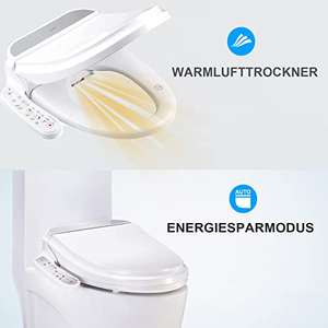 Taza de WC Japo con asiento calefactable y chorrito