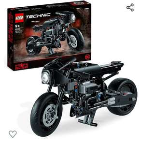 Technic The Batman: BATMOTO, Moto de Juguete para Construir, Maqueta a Escala, Vehículo de Superhéroe, Modelo de Película 2022