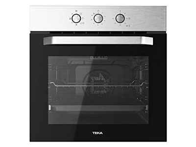Teka - Horno Multifunción, Modelo HCB 6525, Sistema de Limpieza Hydroclean ECO, Acero Inoxidable, 59.5 x 59.5 x 53.7+22, Eficiencia Energética A+