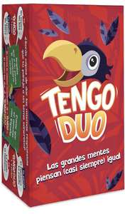 TENGO DUO - Juego de Mesa Divertido para Las Fiestas en Familia, con Adultos y Niños