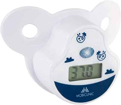 Termómetro digital en forma de chupete bebe 