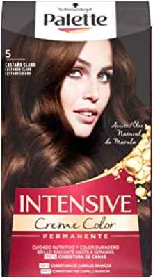 Tinte de coloración permanente Schwarzkopf Palette Intensive Castaño Claro 
