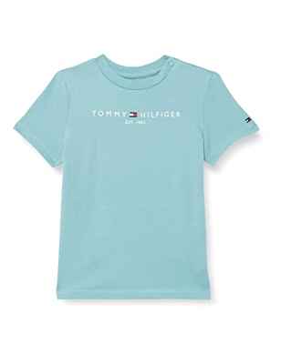 Tommy Hilfiger Baby Essential tee S/S Camiseta, Crest, 86 para Bebés