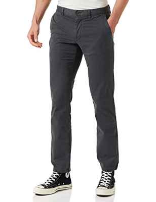 Tommy Hilfiger DENTON TH FLEX SATIN GMD, Pantalones, Hombre, Ceniza Oscura, 29W / 30L