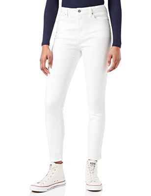 Tommy Hilfiger Harlem U Skinny HW CW Jeans, Marfil, 29W / 30L para Mujer