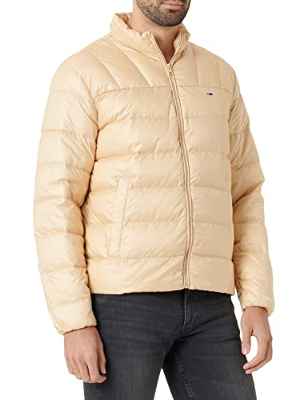 Tommy Hilfiger TJM Essential Light Down Jacket Chaqueta, Beige (Fosa), S para Hombre
