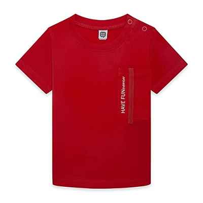 Tuc Tuc BASICOS Kids S22 Camiseta, Rojo, 16A para Niños