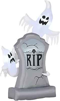 Tumba y fantasma con luces led