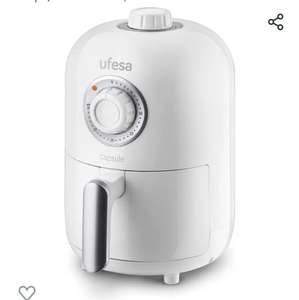 Ufesa AF1000 Capsule Freidora de Aire Sin Aceite, Capacidad 1L, 1000 W, Temporizador, Temperatura 200ºC