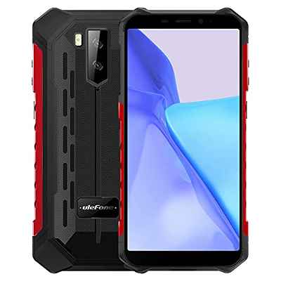Ulefone Armor X9 Pro Android 11 Móvil Resistente 4G, Octa-Core 4GB+64GB, 5.5" IP68 Teléfono Antigolpes Smartphone,Dual SIM,13MP Cámara Triple Submarina,Batería 5000mAh, Desbloqueo Facial,NFC Verde