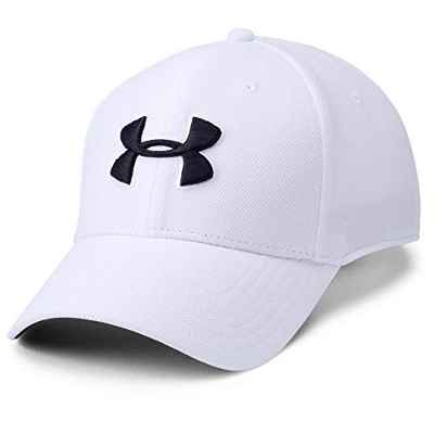 Under Armour Men's Blitzing 3.0 Cap Gorra, Hombre, Blanco (White/Steel/Black 100), M/L
