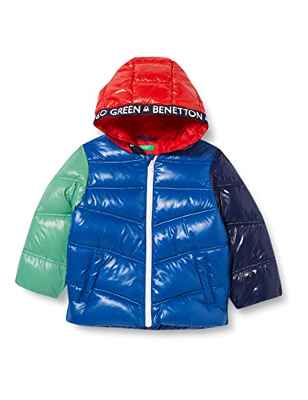 United Colors of Benetton Chaleco 2EO0GN00H, Multicolor 901, 98 para Niños