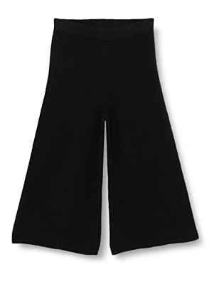 United Colors of Benetton Pantalones 1MAHCF001, Negro 100, 140 para Niñas