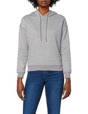 Urban Classics Ladies Hoody, Sudadera con Capucha Mujer, Gris (Grey), XL