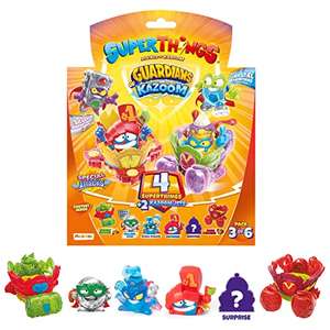 Varios Pack de 4 Superthings (Incluye 3 Superthings y 1 capitán Plateado) A mitad de precio